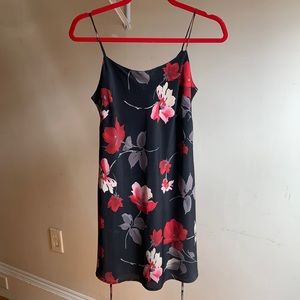 90s Vintage Floral Mini Dress